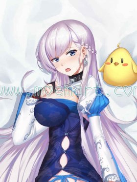 Azur Lane Dakimakura Belfast Body Pillow Case 06