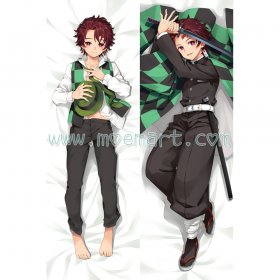 Demon Slayer Dakimakura Kamado Tanjirou Body Pillow Case