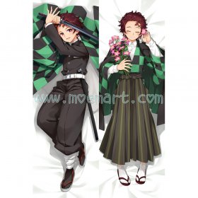 Demon Slayer Dakimakura Kamado Tanjirou Body Pillow Case 02