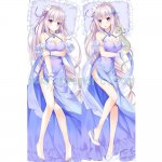 Re:Zero Dakimakura Emilia Body Pillow Case 04