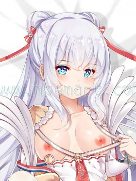 Azur Lane Dakimakura Le Malin Body Pillow Case 03