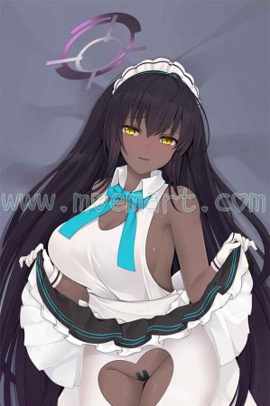 Blue Archive Dakimakura Kakudate Karin Body Pillow Case 02