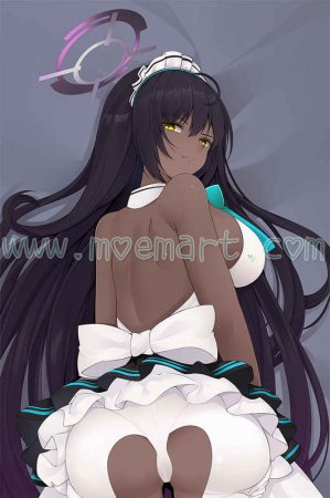 Blue Archive Dakimakura Kakudate Karin Body Pillow Case 02