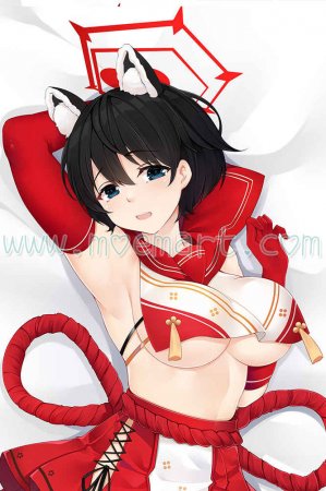 Blue Archive Dakimakura Kasuga Tsubaki Body Pillow Case