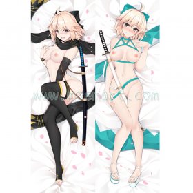 Fate/Grand Order Dakimakura Saber Okita Souji Body Pillow Case 11