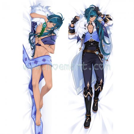 Genshin Impact Dakimakura Kaeya Body Pillow Case