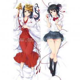 Your Name Dakimakura Miyamizu Mitsuha Body Pillow Case 02