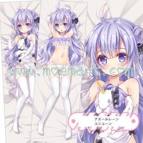 Azur Lane Dakimakura Unicorn Body Pillow Case