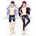 Free Dakimakura Haruka Nanase Rin Matsuoka Body Pillow Case