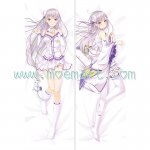 Re:Zero Dakimakura Emilia Body Pillow Case