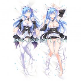 Re:Zero Dakimakura Rem Body Pillow Case 06