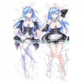 Re:Zero Dakimakura Rem Body Pillow Case 05