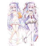 Azur Lane Dakimakura Le Malin Body Pillow Case 07