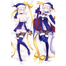 Fate/Grand Order Dakimakura Artoria Pendragon Santa Alter Body Pillow Case 04