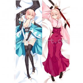 Fate/Grand Order Dakimakura Saber Souji Okita Body Pillow Case 17