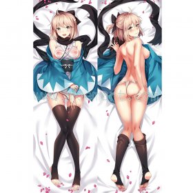 Fate/Grand Order Dakimakura Saber Souji Okita Body Pillow Case 19