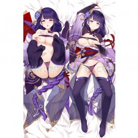 Genshin Impact Dakimakura Baal Raiden Shogun Body Pillow Case 17