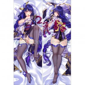 Genshin Impact Dakimakura Baal Raiden Shogun Body Pillow Case 16