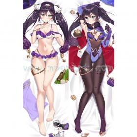 Genshin Impact Dakimakura Keqing Kokusei Body Pillow Case 09