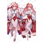 Genshin Impact Dakimakura Yae Miko Body Pillow Case 03