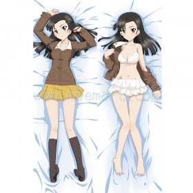 Girls und Panzer Dakimakura Kinuyo Nishi Body Pillow Case