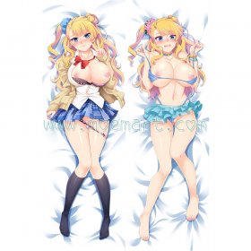 Oshiete! Galko-chan Dakimakura Galko Body Pillow Case 02