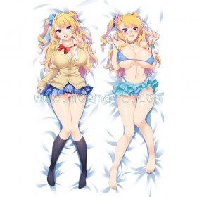 Oshiete! Galko-chan Dakimakura Galko Body Pillow Case