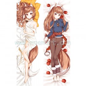 Spice and Wolf Dakimakura Holo Body Pillow Case