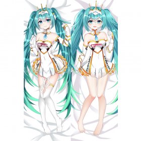 Vocaloid Dakimakura Hatsune Miku Racing Body Pillow Case 05