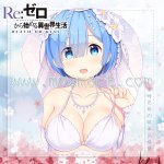 2way Re:Zero Rem Anime 3D Mouse Pad Mat Wrist Rest 05