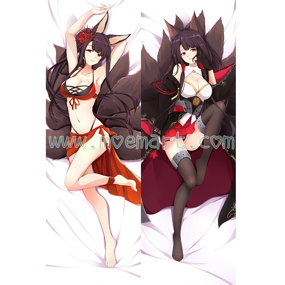 Azur Lane Dakimakura Akagi Body Pillow Case 03