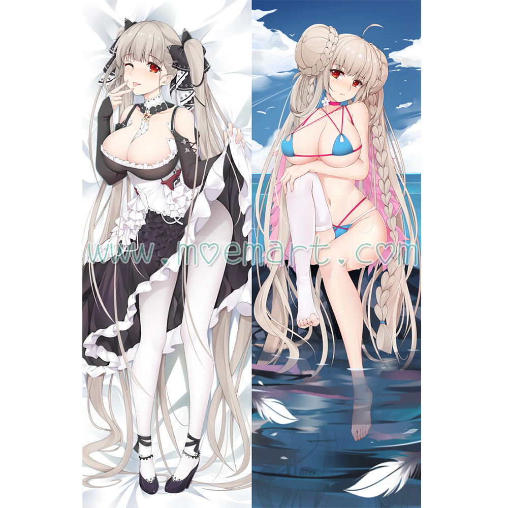 Azur Lane Dakimakura Formidable Body Pillow Case
