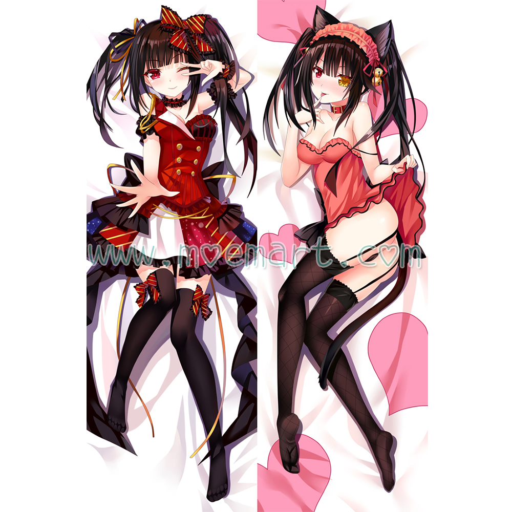 Date a Live Dakimakura Kurumi Tokisaki Body Pillow Case 13