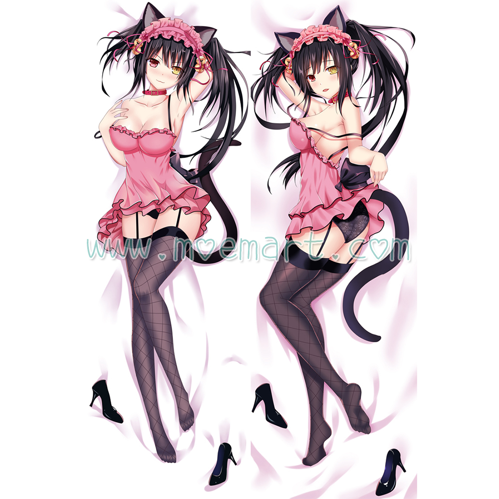 Date a Live Dakimakura Kurumi Tokisaki Body Pillow Case 10