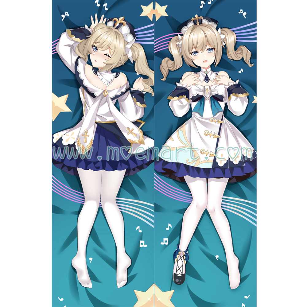 Genshin Impact Dakimakura Barbara Body Pillow Case