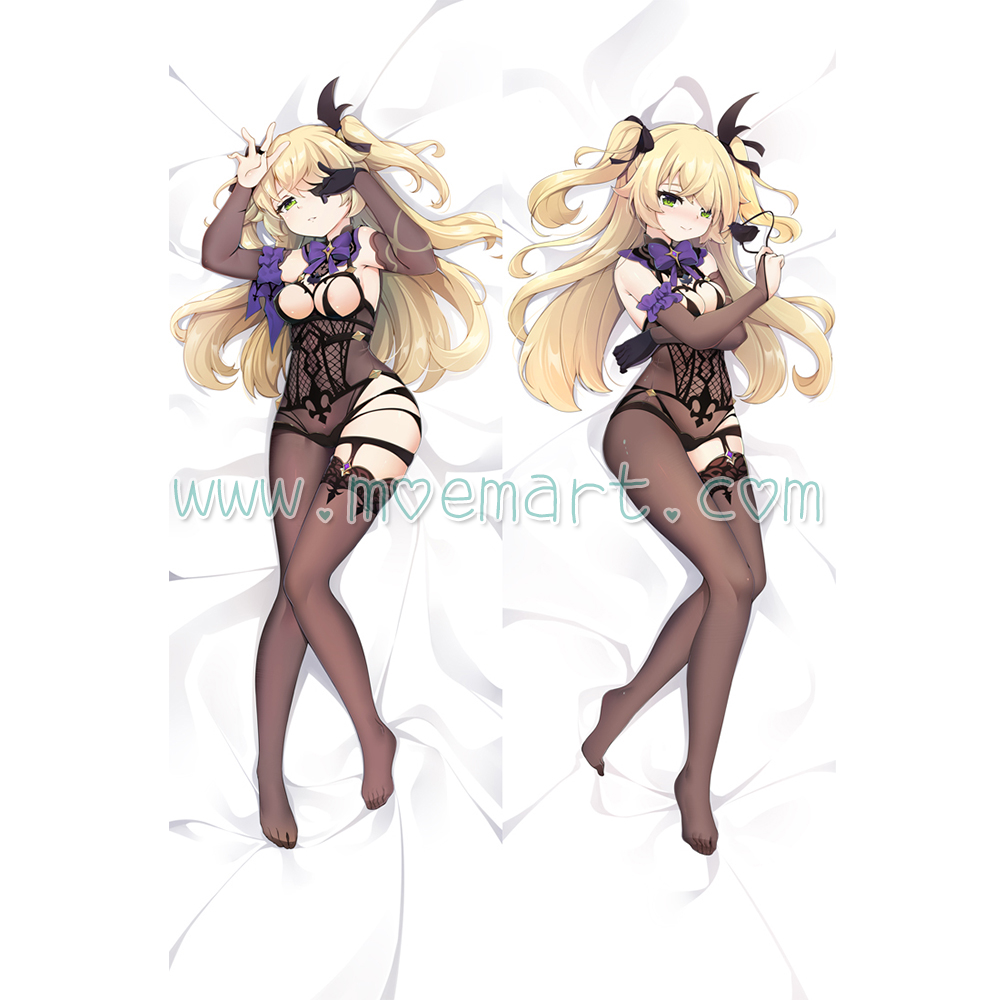 Genshin Impact Dakimakura Fischl Body Pillow Case 03