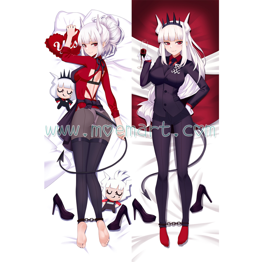 Helltaker Dakimakura Lucifer Body Pillow Case - Click Image to Close