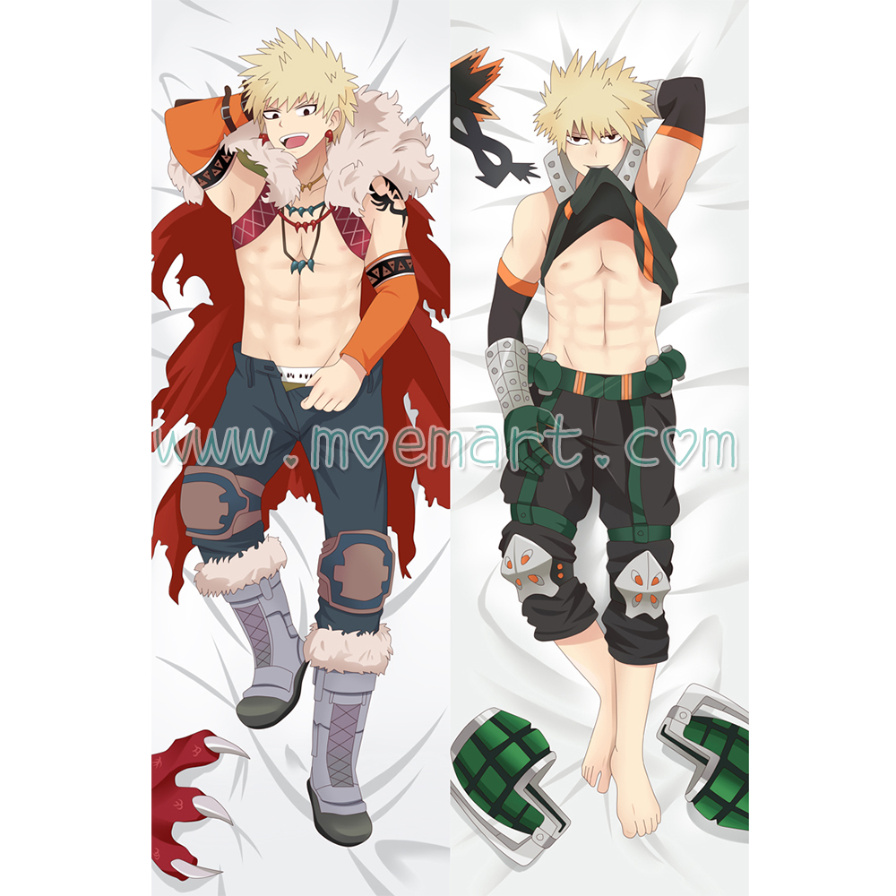 My Hero Academia Dakimakura Katsuki Bakugo Body Pillow Case