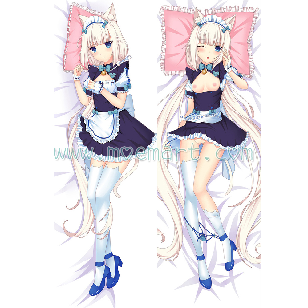 Nekopara Dakimakura Vanilla Body Pillow Case 04