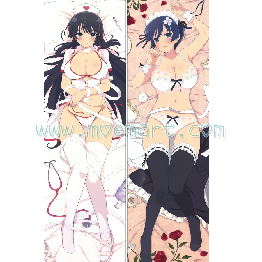 Senran Kagura Dakimakura Ikaruga Yozakura Body Pillow Case