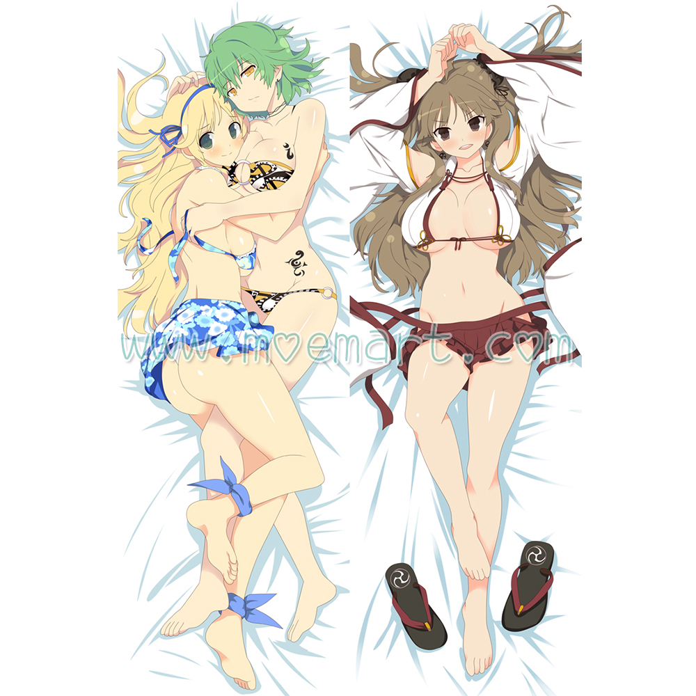 Senran Kagura Dakimakura Katsuragi Hikage Body Pillow Case