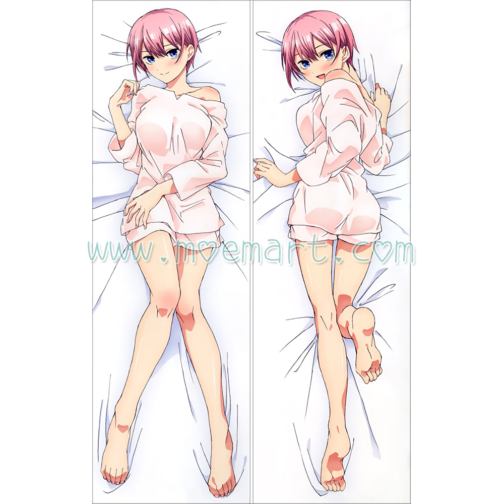 The Quintessential Quintuplets Dakimakura Nakano Ichika Body Pillow Case 02