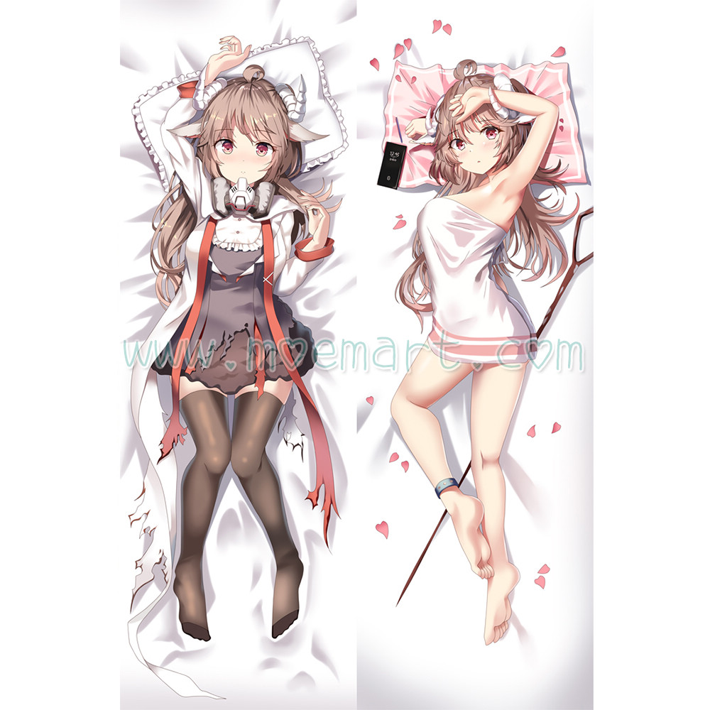 Arknights Dakimakura Eyjafjalla Body Pillow Case 05