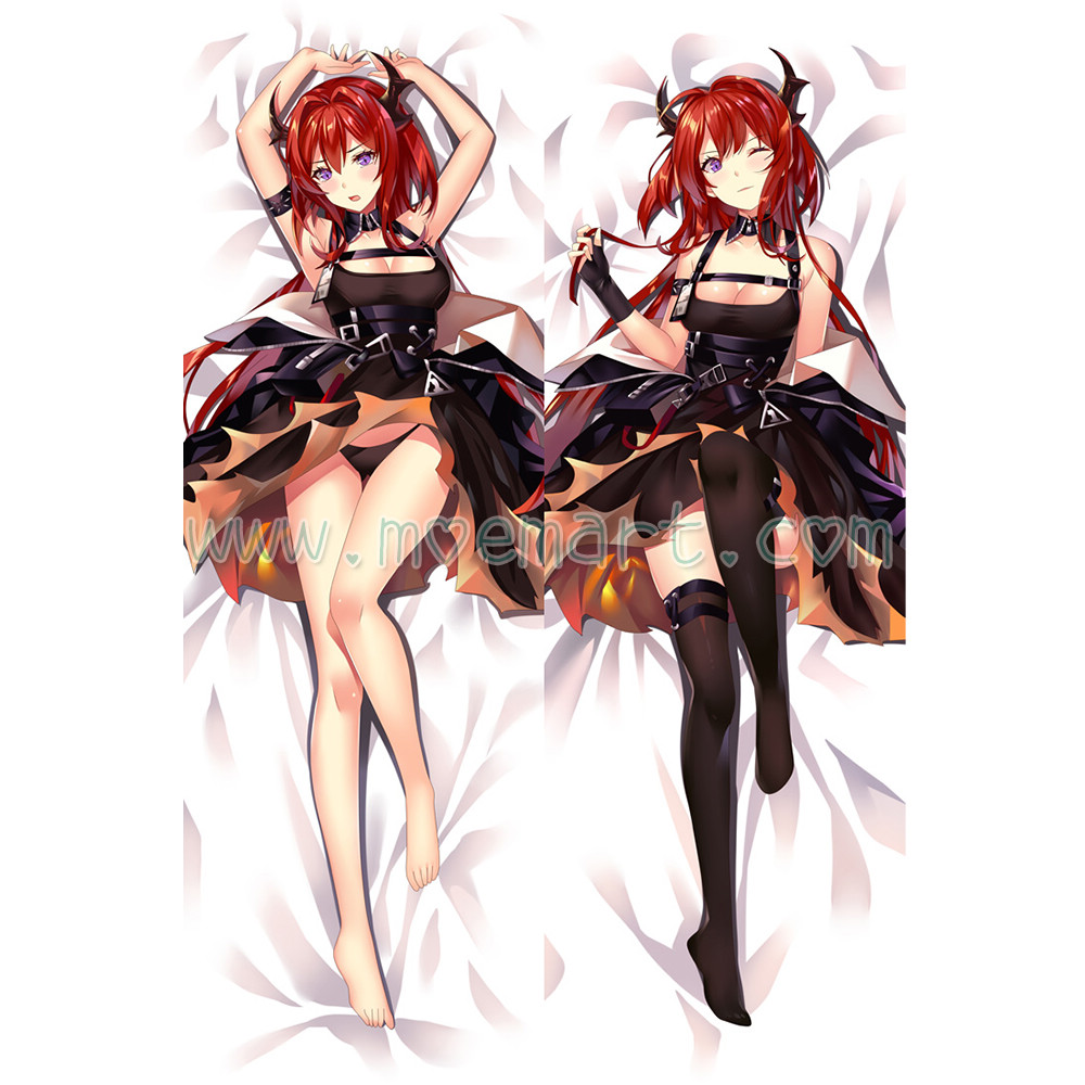 Arknights Dakimakura Surtr Body Pillow Case