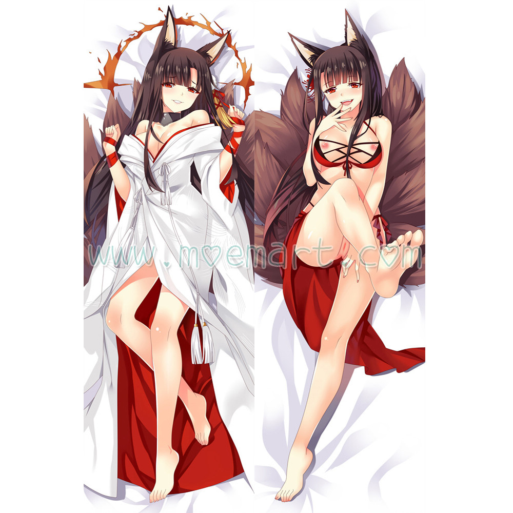 Azur Lane Dakimakura Akagi Body Pillow Case 06