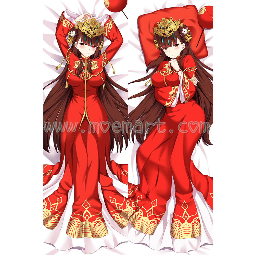 Azur Lane Dakimakura Yat Sen Body Pillow Case