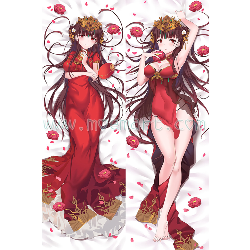 Azur Lane Dakimakura Yat Sen Body Pillow Case 02