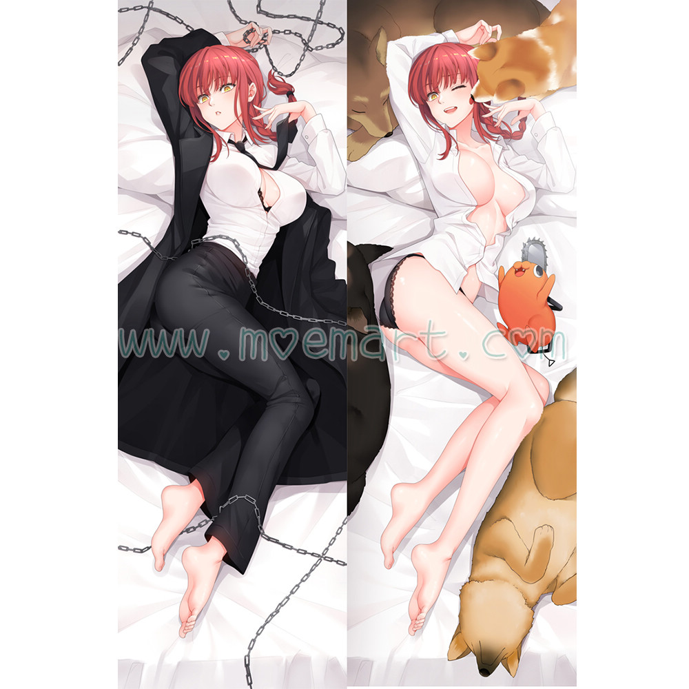 Chainsaw Man Dakimakura Makima Body Pillow Case - Click Image to Close