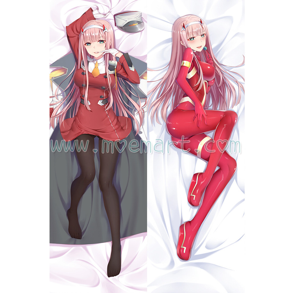 DARLING in the FRANXX Dakimakura Zero Two 02 Body Pillow Case 02