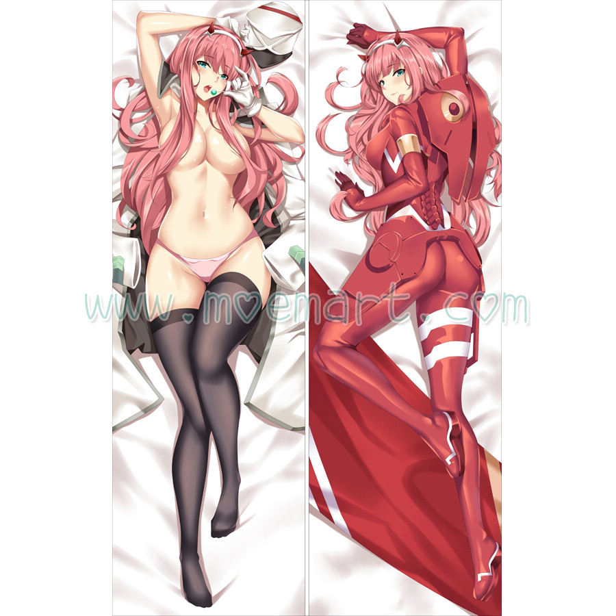 DARLING in the FRANXX Dakimakura Zero Two 02 Body Pillow Case 04